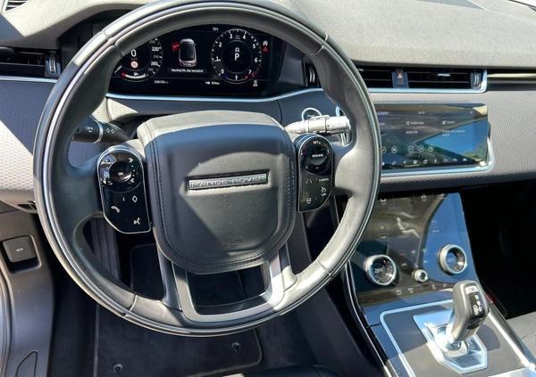 Land Rover Range Rover Evoque cena 154900 przebieg: 38130, rok produkcji 2019 z Łęczna małe 92